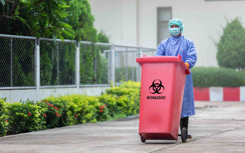 مدیریت پسماند شهرک های سلامت