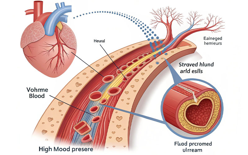 وقتی تعادل به هم میخورد: پاتوفیزیولوژی فشار خون بالا