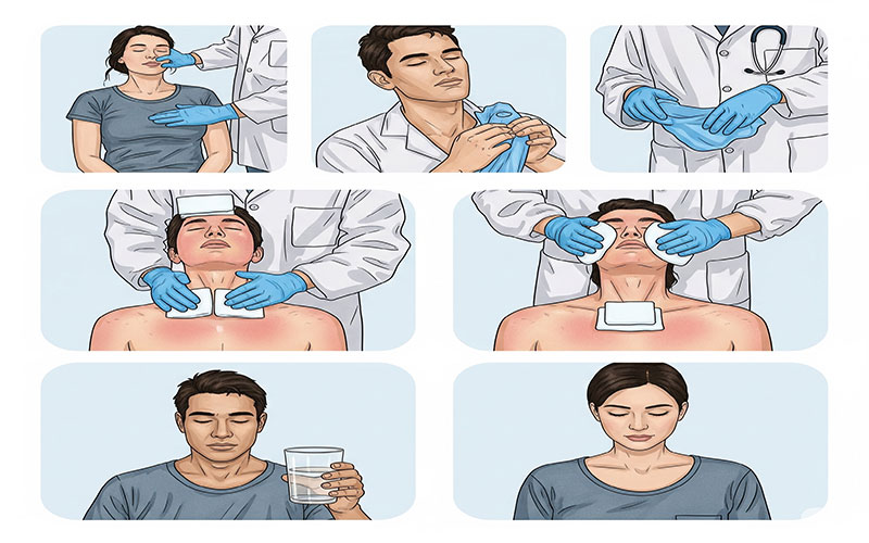 اقدامات فوری در صورت بروز گرمازدگی: هر ثانیه مهم است!