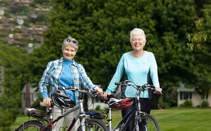 دوچرخه سواری کنید تا همیشه جوان بمانید!